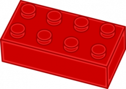 Red Lego Brick Clip Art at Clker.com - vector clip art ...