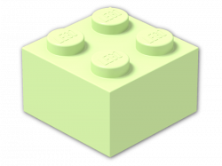 LEGO® Color: Phosphorescent Green