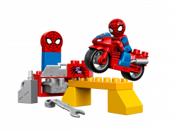 Spider-Man Web-Bike Workshop | Toy Building Zone
