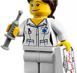 Lego Clipart Nurse - Lego Nurse Minifigure - Png Download ...