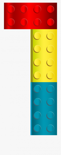 Lego Border Clipart Free - Lego Number One Png #192571 ...