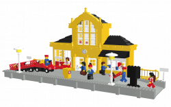Mecabricks.com | LEGO set 4554-1 Metro Station