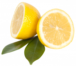 Lemon With Leaf PNG Image - PurePNG | Free transparent CC0 PNG Image ...