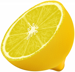 Half Lemon PNG Clipart Image | Gallery Yopriceville - High ...