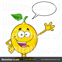 Lemon Clipart #1459574 - Illustration by Hit Toon