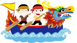 Dragon Boat Festival Clip art - Join hands to race dragon boat 2964 ...