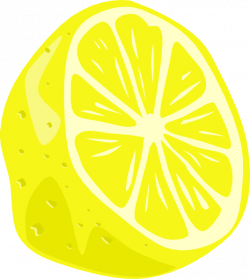 Lemon Half Clip Art at Clker.com - vector clip art online, royalty ...