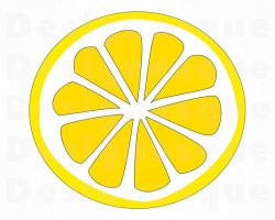 Lemon #3 SVG, Lemon SVG, Lemon Slice SVG, Lemon Clipart, Lemon Files for  Cricut, Lemon Cut Files For Silhouette, Lemon Dxf, Lemon Png, Eps,