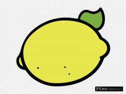 Yellow Lemon Clip art, Icon and SVG - SVG Clipart