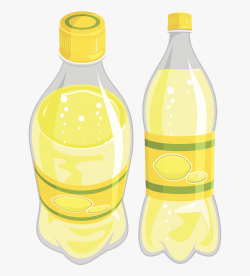 Soft Drink Juice Lemonade Bottle Clip Art - Bottle Of ...