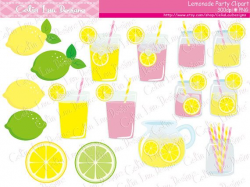 Lemonade clipart , Pink Lemonade Party, Lemonade Stand clip ...