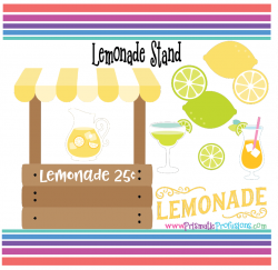Lemonade Stand SVG, Lemonade Stand Clipart, Lemonade Stand Cut File,  Lemonade Stand Printable, Lemonade Stand