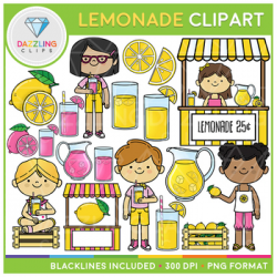 Lemonade Clip Art / Lemonade Stand