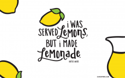 FREE Lemonade Desktop Background! Designed by Dani for ...