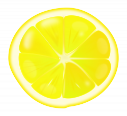 OnlineLabels Clip Art - Lemon Slice