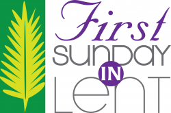 1st Sunday Of Lent Clipart