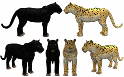 Spore Creatures: African Leopard by Evilution90 on DeviantArt