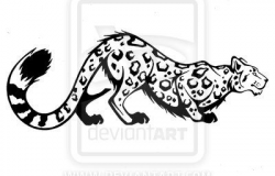 Tribal Snow Leopard Commission by ~ShadowKira on deviantART ...