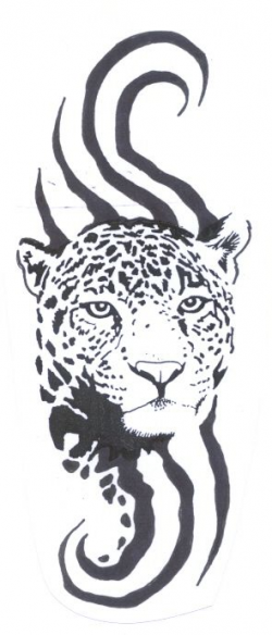 Cheetah Stencil | Tribal Leopard Tattoo Stencil | shirt ...