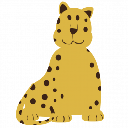 clipartist.net » Clip Art » Colorful Animal Leopard Geometry ...