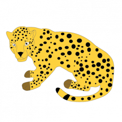 Yellow Leopard Clipart | Clipart Panda - Free Clipart Images