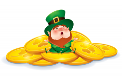 cartoon leprechaun in green top hat - Download Free Vectors ...
