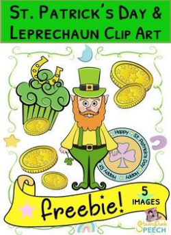 St. Patrick's Day & Leprechaun Clip Art: FREEBIE (By ...