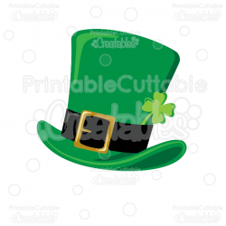 Leprechaun Hat SVG St. Patrick's Day Cut Files & Clipart