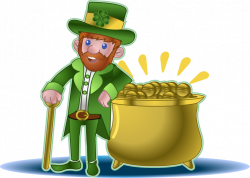St Patrick's Day Leprechaun Clipart - Trendy Pixbay