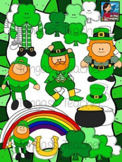 St. Patrick's Day Clipart MEGA Set | Irish | Clip art, St ...
