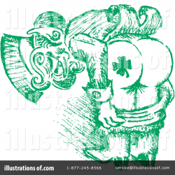 Leprechaun Clipart #1232609 - Illustration by Andy Nortnik