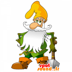 Purchase Dwarf mascot, old man. Leprechaun mascot in 2D / 3D mascots