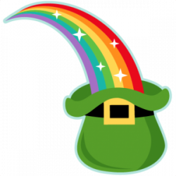 Rainbow into Leprechaun Hat: Miss Kate Cuttables-- SVG ...