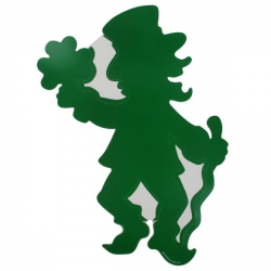 Leprechaun Silhouette Cutouts Pk 3 - St Patricks Day ...