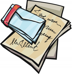 Luxury Of Person Writing A Letter Clipart | Letters Format