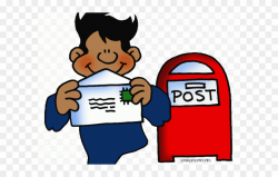 Letter Clipart Formal Letter - Post Office Vocabulary ...