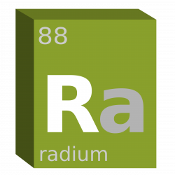 Clipart - Radium (Ra) Block- Chemistry