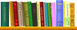 Books On Shelf Png. Awesome Bookcase Clipart Preschool With Books On ...