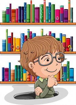 Library Royalty-free Clip art - Thinking cartoon children 720*1000 ...