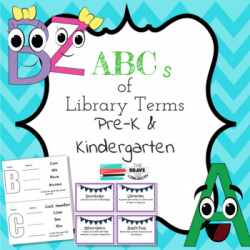 ABCs of Library Terms Pre-K & Kindergarten