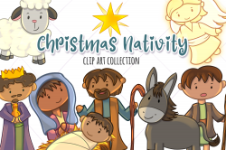 Christmas Nativity Clip Art Collection | CHRISTMAS ...