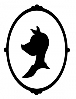 Silhouette pig portrait - Clipart library - Clipart library - Clip ...