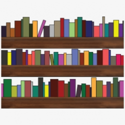 Clipart Of The Day - Library Bookshelf Clip Art #2608966 ...