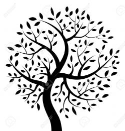Black And White Tree Of Life Clipart