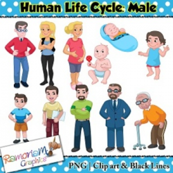 Human life cycle clipart » Clipart Station