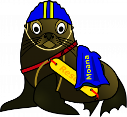 Clipart - Surf Life Saving Seal