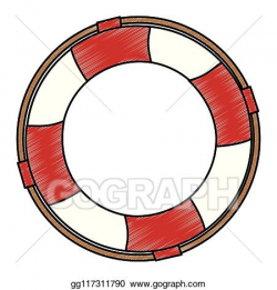 Vector Stock - Float lifeguard isolated icon. Clipart ...