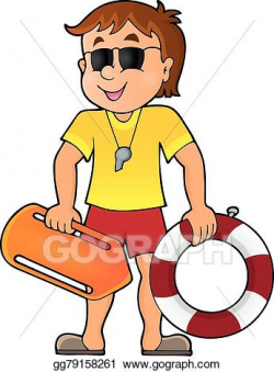 EPS Illustration - Life guard theme image 1. Vector Clipart ...