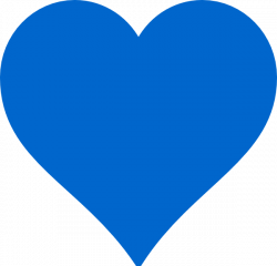 Light Blue Heart Clip Art at Clker.com - vector clip art online ...