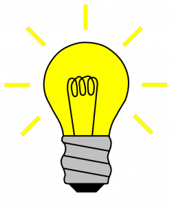 Idea Lightbulb Clipart - ClipartXtras
